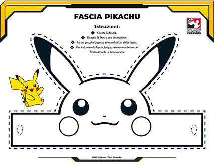 Immagine attività: crea la tua fascia di Pikachu