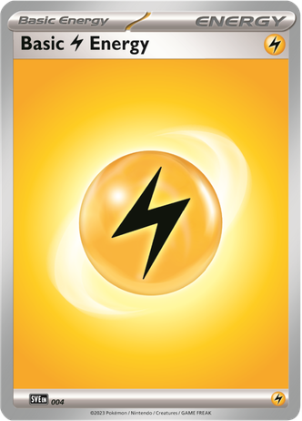 Image of Basic Lightning Energy TCG card